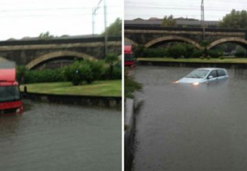 Catania: bomba d&rsquo;acqua anche sul capoluogo. Strade come fiumi
