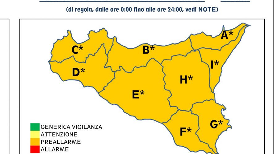Maltempo, domani giornata clou