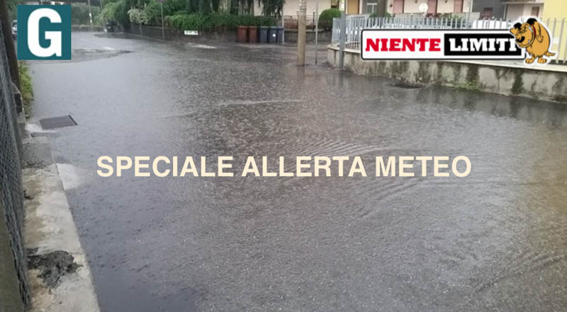Allerta meteo situazione in tempo reale. Allagata scuola a Trepunti. Auto nel torrente Macchia