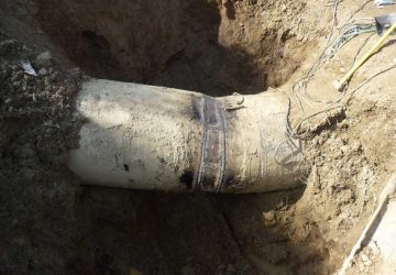 Calatabiano: riparata la condotta. Adesso la messa in sicurezza dell&rsquo;area