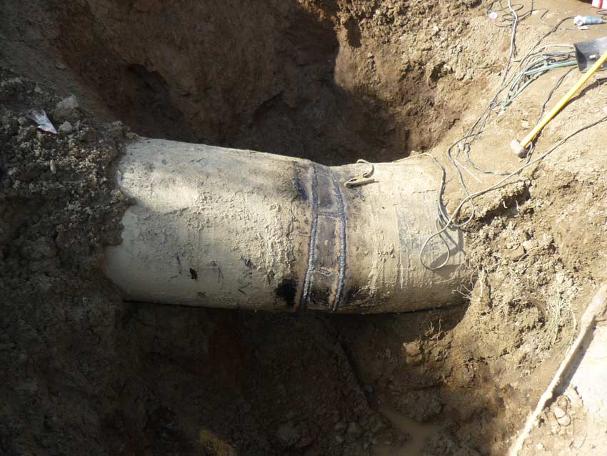 Calatabiano: riparata la condotta. Adesso la messa in sicurezza dell’area