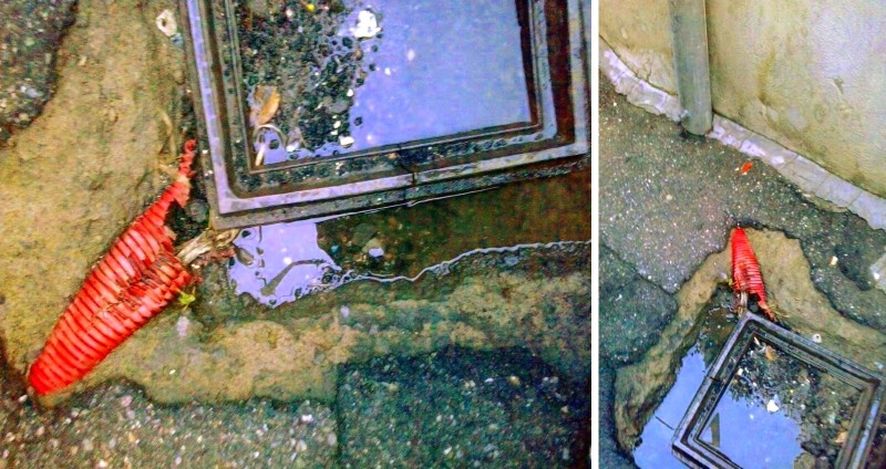 Fiumefreddo: “accoppiata” pericolosa in Via Diana