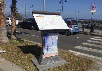 Riposto, atti di teppismo: danneggiato un altro pannello turistico