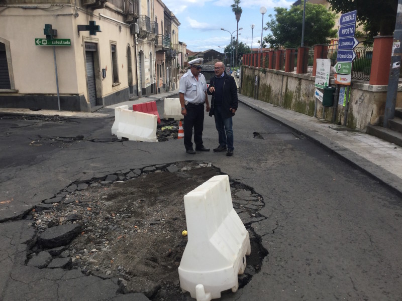 Riposto, allagamenti via Immacolata: sindaco presenta esposto alla Procura VD