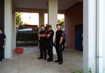 Controlli serrati dei carabinieri. Operazione in corso