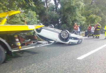 A18  grave incidente nei pressi di Giarre. Interviene elisoccorso