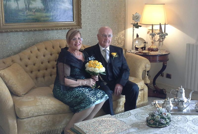 Nozze d’oro per i coniugi Turrisi