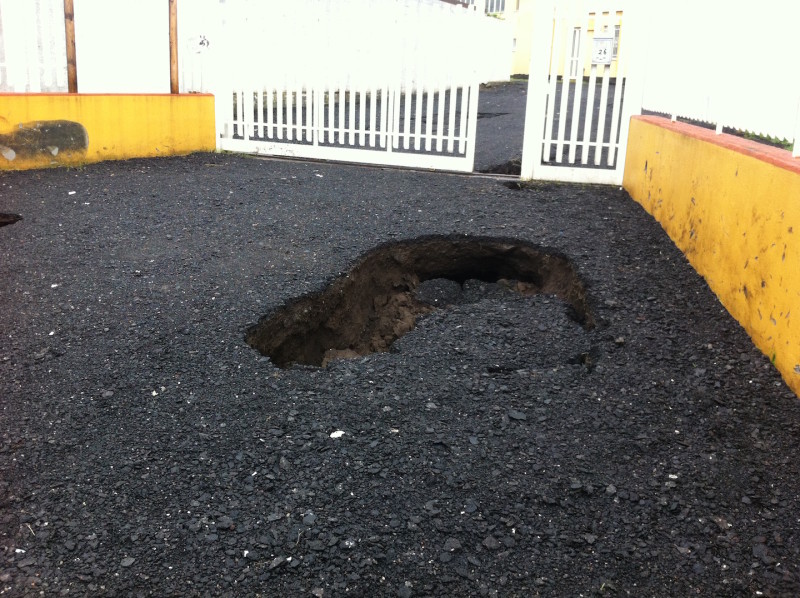 S.Maria la Strada (che sprofonda) VIDEO