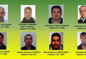 Catania: blitz antimafia. Decapitato il gruppo della &ldquo;Stazione&rdquo; NOMI FOTO VIDEO