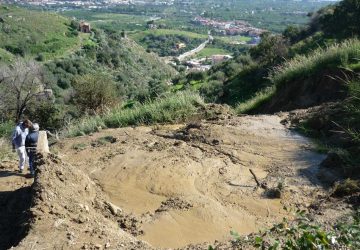 Calatabiano: ristorante in ginocchio a causa delle frane causate dalla rottura della condotta idrica