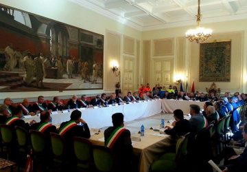 Vertice Protezione civile a Catania. Caragliano: Occorrono fondi urgenti per la riparazione dei danni