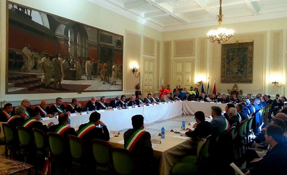 Vertice Protezione civile a Catania. Caragliano: Occorrono fondi urgenti per la riparazione dei danni
