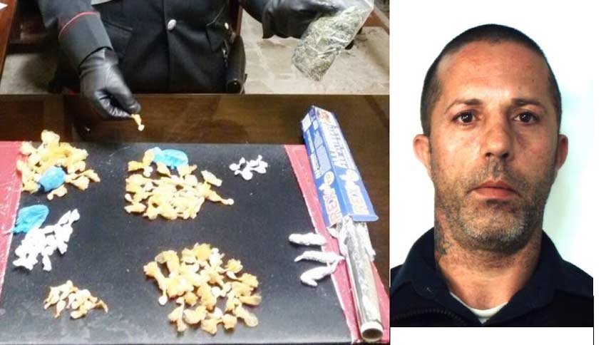 Catania: beccato a San Cristoforo con oltre 100 dosi di cocaina. Arrestato