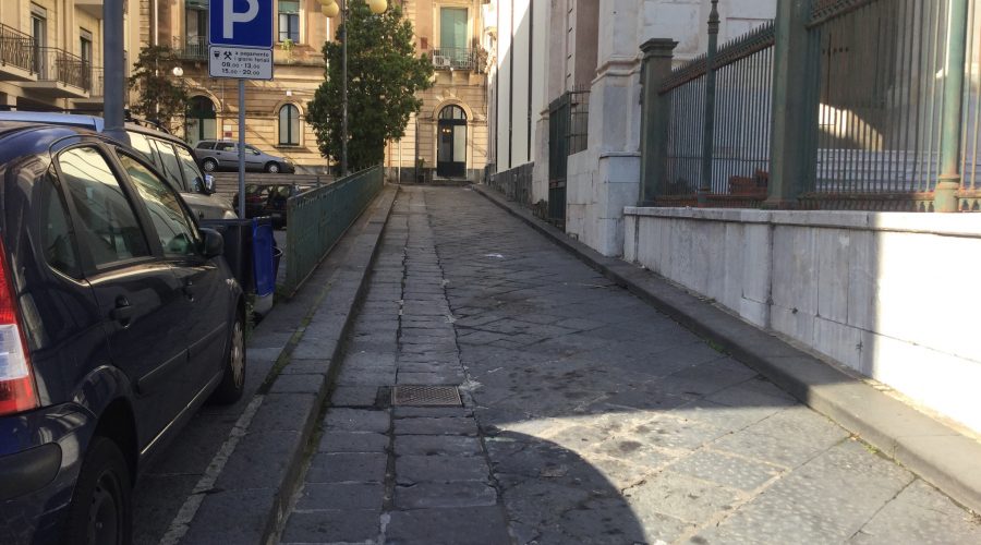 Duomo Giarre, riapre la via Sartori