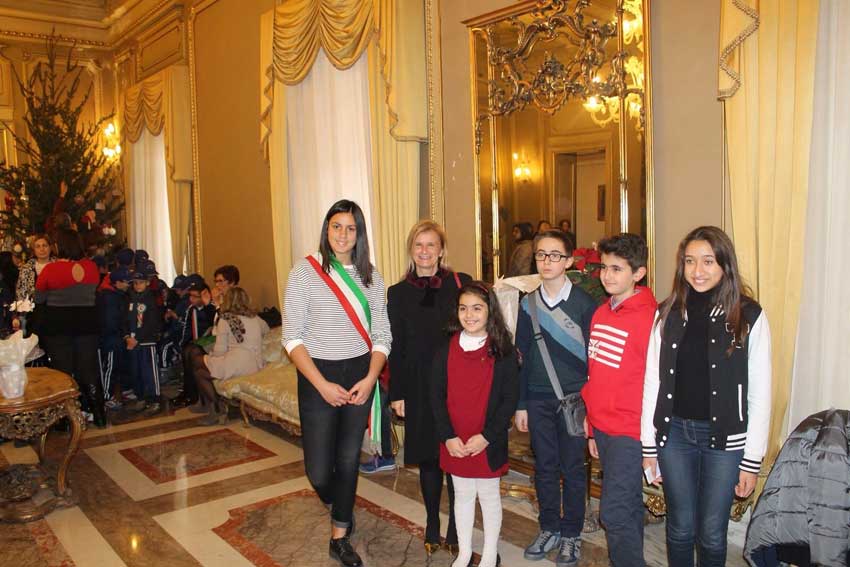 Santa Venerina, proclamati il baby Consiglio ed il baby sindaco