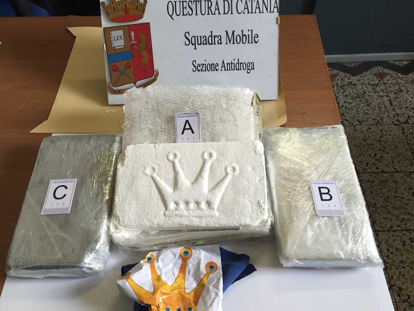 Catania: arrestato corriere con oltre 3 kg di cocaina VIDEO