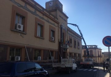 Interventi messa in sicurezza post maltempo edifici pubblici Mascali