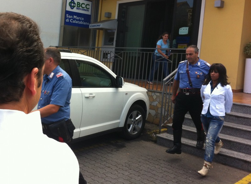 Torna in carcere la rapinatrice della Bcc di Trepunti: si era resa irreperibile