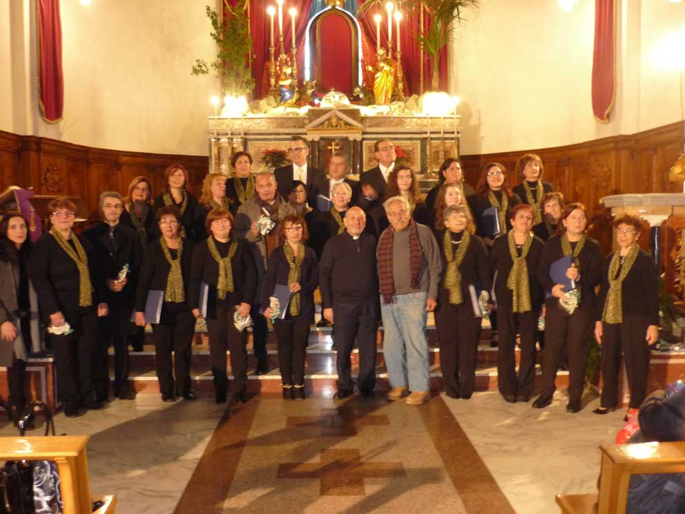 Calatabiano, grande successo per il coro parrocchiale