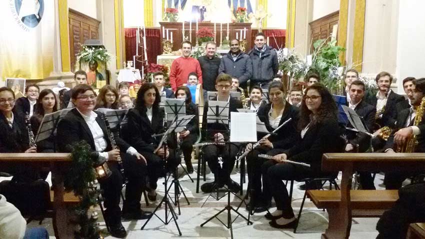 Giarre, note di Natale per la parrocchia Maria SS.ma della Provvidenza