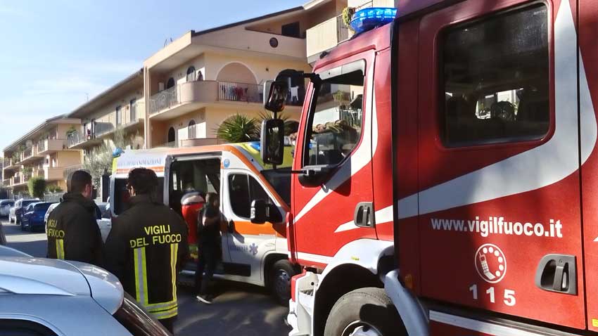 Mascali: incendio in abitazione in via Vespucci