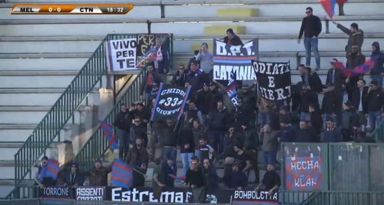 Catania calcio: pari rocambolesco per 3 a 3 a Melfi