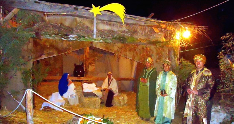 Alcantara, la Valle dei presepi viventi