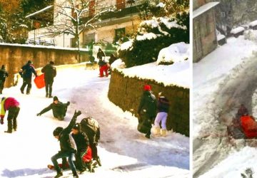 Anche nell&rsquo;Alcantara si &ldquo;convive&rdquo; con la neve