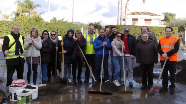 Mascali, valido esempio di volontariato bipartisan. Ripulita area di via Immacolata