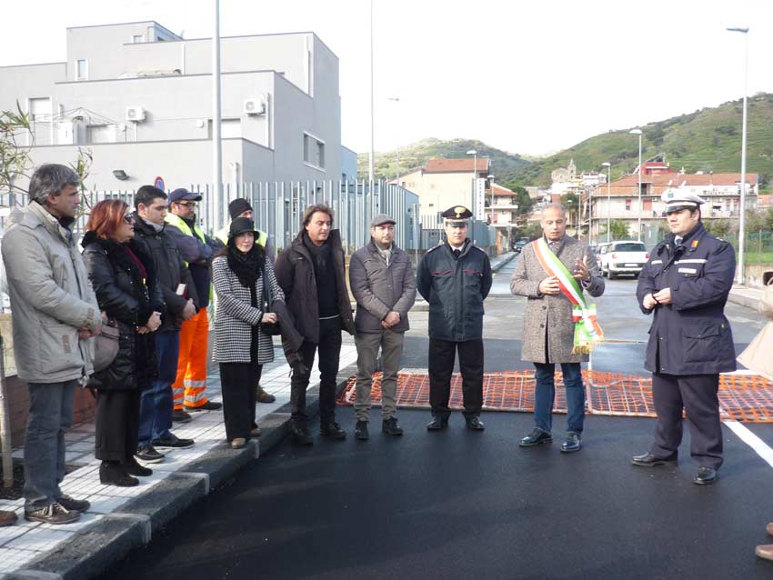 Calatabiano: inaugurato il prolungamento di via Oberdan