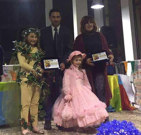 Giarre, successo della sfilata bambini in maschera
