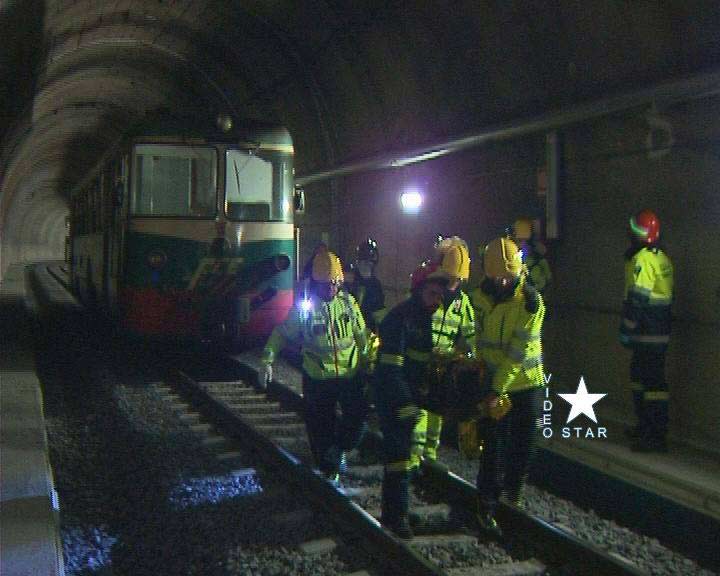 Biancavilla: littorina in fiamme. Ma si tratta solo di una esercitazione