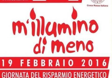 La Croce Rossa aderisce a “Mi illumino di meno”. Oggi flash mob a Giarre, Riposto, Mascali, S. Alfio e Castiglione