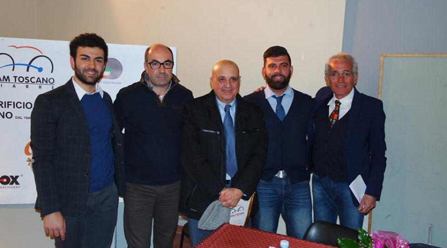 Giarre, ciclismo: presentate le squadre del Team Toscano 2016. Il premio Ruota d’argento a Paolo Alberati