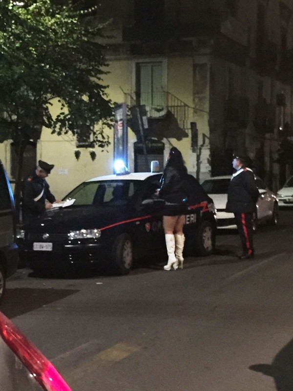 Catania, attività dei Cc per contrastare il fenomeno della prostituzione