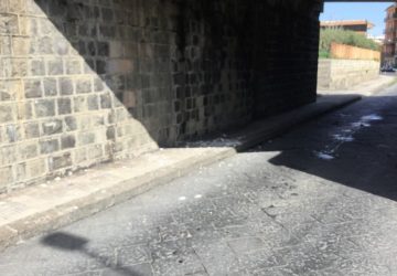 Giarre, sottoponte ferroviario, al via i lavori di ripristino sicurezza