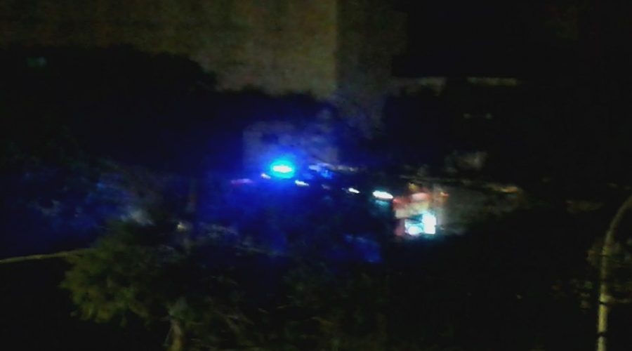 Giarre, incendiati rifiuti ingombranti area via Teatro