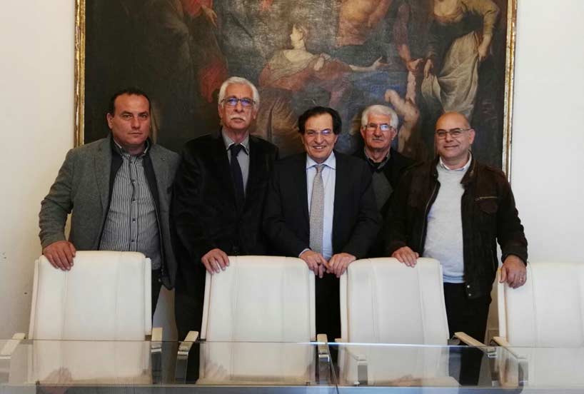 Delegazione giarrese di artigiani ha incontrato il presidente Crocetta