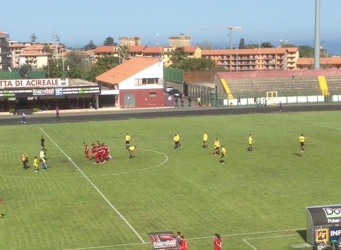 Calcio: imbarazzante poker incassato dal Giarre ad Acireale