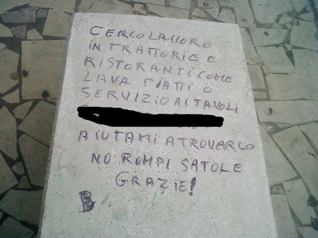 “Cosi ‘i Catania”: non c’è lavoro. Ma c’è chi si “runa vessu”