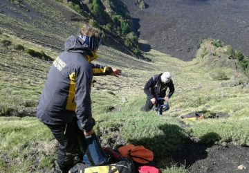 Etna, tratto in salvo turista tedesco disperso