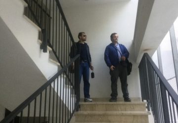 Giarre, consulente del tribunale ispeziona alloggi via Carducci