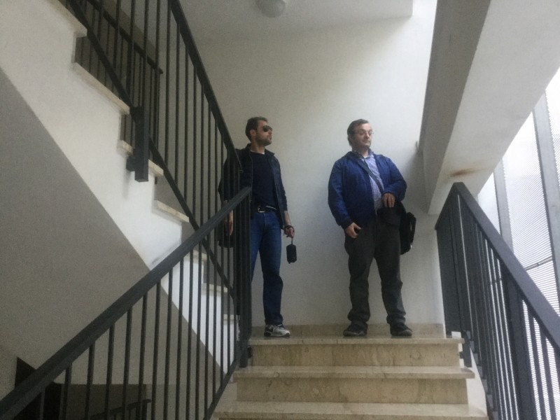 Giarre, consulente del tribunale ispeziona alloggi via Carducci