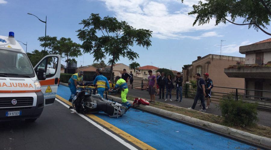 Catania cronaca dei disastri: una pista ciclabile che produce… incidenti in serie