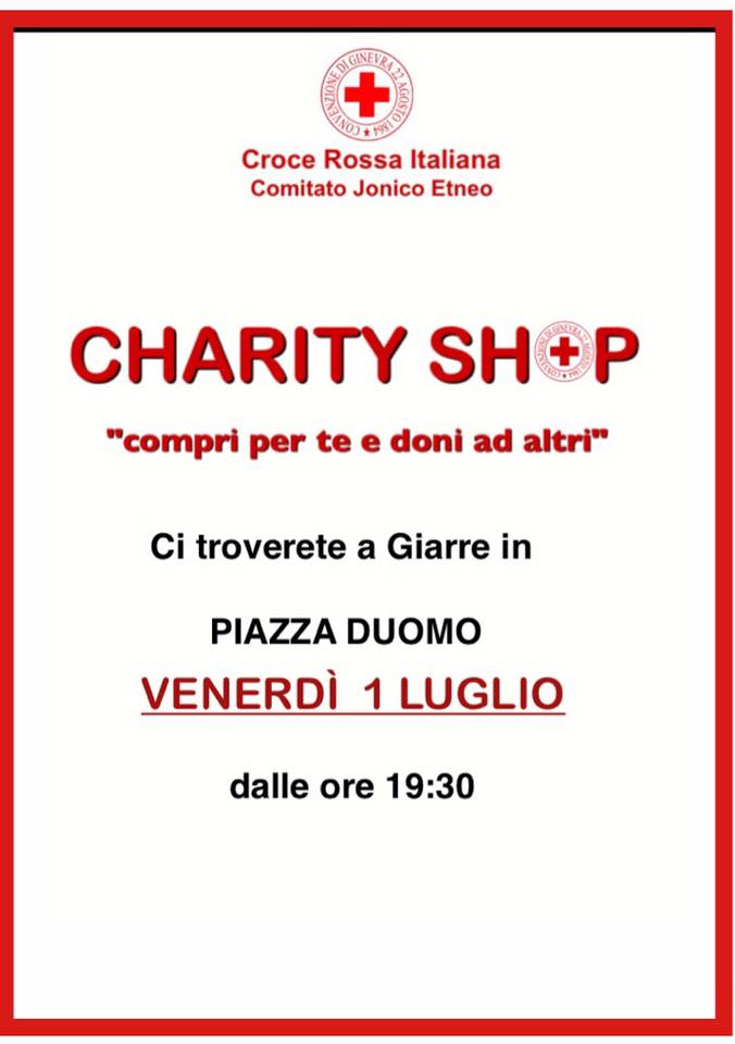 Giarre: la Croce Rossa impegnata tra “pace e abbracci”