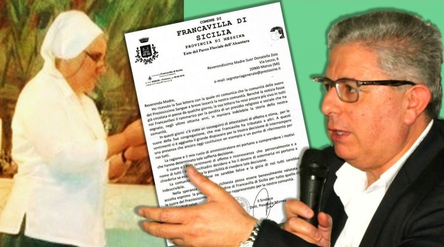 Francavilla, la “preghiera” del sindaco Monea