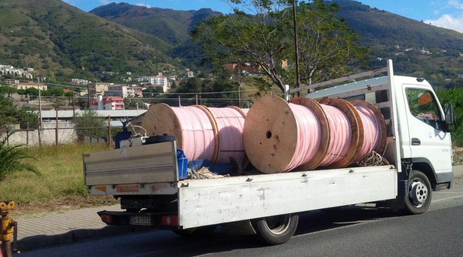 Giarre, interramento cavi sul viale Sturzo. Disagi alla viabilità