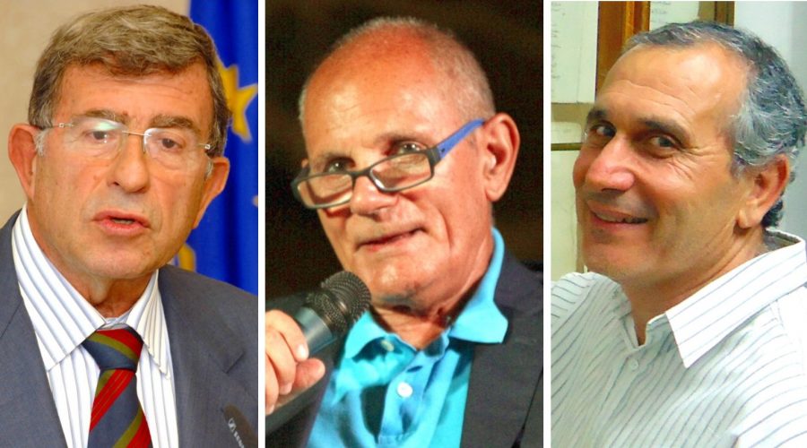 Corrado Calabrò, Cesare Corda ed Angelo Manitta