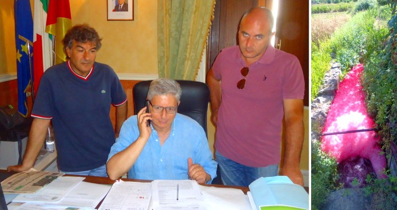 Acqua rossa a Francavilla: la parola al sindaco