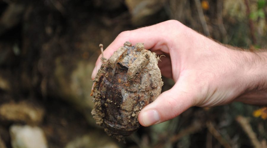 Giarre, rinvenuto residuato bellico. Fatto brillare da artificieri